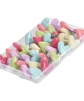 Lowkey Gorgeous Heart Shaped Push Screws Metal Wall Brads Rustproof Decorative Fasteners 30 Pack in pastel colors.