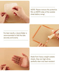 Hands holding clear acetate sheets for Flat Shaker Covers And Nesting Circle Dies For Shaker Card Making And DIY Scrapbooking