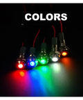 IP65 Waterproof 6mm LED Metal Status Indicator Light With Wide Voltage Range From 3V To 220V For Industrial Gear Automotive Dashboards And Outdoor Equipment Built To Last With High Visibility Rugged And Ready, multicolor view