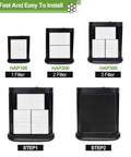 Nine Pack HEPA Replacement Filters For Honeywell HPA300 HPA200 HPA100 HPA090 Series Air Purifiers Compare To HRF R3 R2 R1
