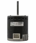 Remanufactured Blower Motor Ecm X13 3/4 Hp shown from the back, displaying the wiring and label details.