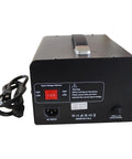 Kickass Heavy Duty Automatic Pallet Stretch Wrap Machine Slick 165Cm Turntable Plug And Play Controls High Volume Warehouse Logistics Zero Stress Packing rear view with voltage selector and power input.
