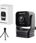 Nebula Camera for 3D Printer with Night Vision and WiFi Monitoring, camera on stand, box packaging, and adjustable tripod