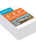 4x6 Direct Thermal Shipping Labels For Fast Crystal Clear Printing 500 Labels Per Stack Fan Fold 1 Stack Per Box