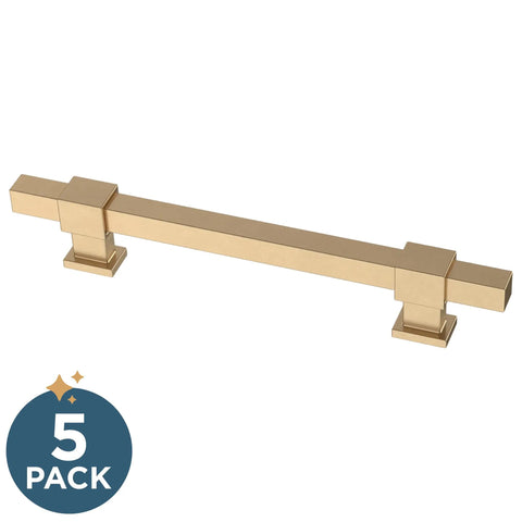 Adjustable Drawer Pulls Five Pack Champagne Bronze Gold Cabinet Handles For Kitchen Cabinets Dressers And Cupboards