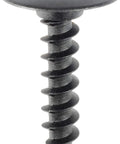 Close-up of Straight Shooter Heavy Duty Specialty Screws For Chrysler Auto Parts M7.5 by 35mm thread with 22mm head diameter.