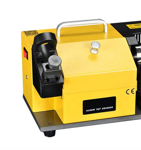 Hassle Free Screw Tap Sharpener Grinder For Swift Threading Touch Ups M5 To M20 Range With Precision Diamond Wheel adjustable knob