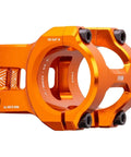 Loam 31.8mm Stem, 50mm Length, Blood Orange Color, CNC Machined MTB Stem Built For Trail And Enduro Rides, Burly Strength With Lightweight Performance And Confident Bar Feel, orange bicycle stem