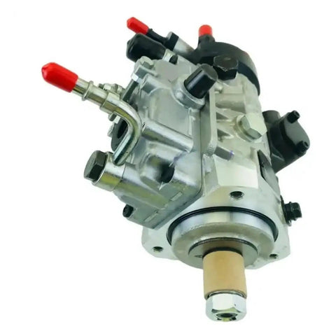 Performance Diesel Injection Fuel Pump 9320A172T And 9320A522T with silver metal body and red fittings for Class 8 Rigs.