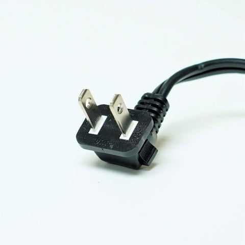 Packard 50405 Compatible Bathroom Fan Vent Motor Replacement 120V power cord close-up