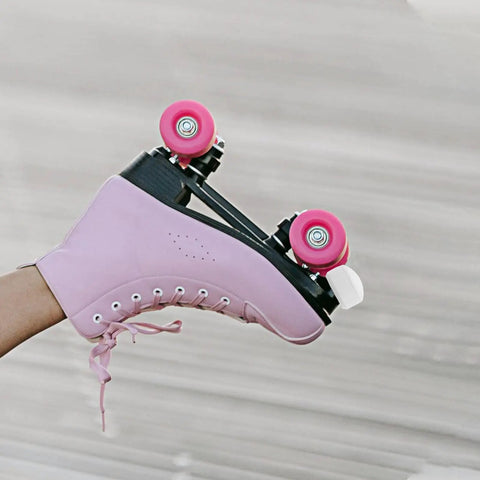 Roller Skate Toe Stoppers And Rubber Toe Guards With Adjustable Brake Blocks And Wrench, White Quad Skate Replacement Parts
