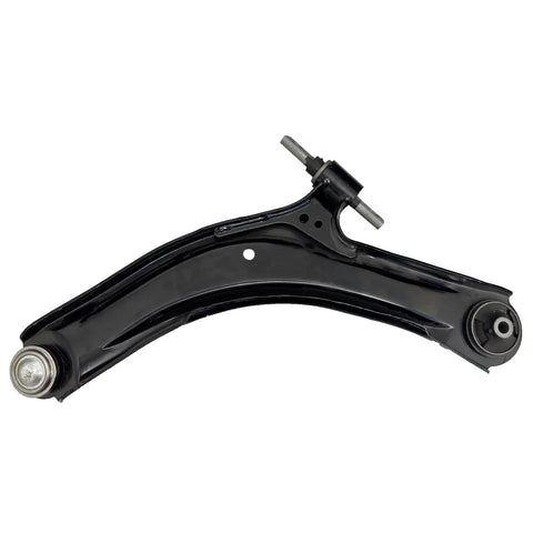 2 Pack Front Lower Control Arm With Ball Joint Kit For Nissan Rogue 2.5L 2008 2009 2010 2012 2013 And Rogue Select 2014 2015 Front Suspension Driver And Passenger Side Bolt On black steel arm with bushings