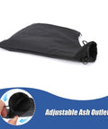 Badass Heavy Duty Two Pack Dust Collection Bags For Table Saw And Miter Saw featuring adjustable ash outlet and flexible design.