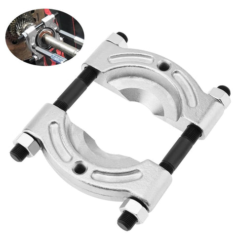 Heavy Duty Bearing Puller With One Half Inch To Four And Five Eighths Inch Jaw For Gear Pinion Wheel Hub And Bearing Separator Chrome Plated Steel Splitter Tool For Automotive Shops And DIY Enthusiasts