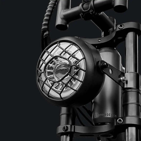 Beastly Ebike Front Light For Night Riding With 3 Pin Connector Waterproof LED Bike Headlight 36V 48V 52V Compatible Super Bright Front Lamp For MTB City Commuter Easy Install And Remove