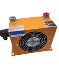 Heavy Duty Plate Heat Exchanger Cooling Unit With 1.1kW Power, 30 L Per Minute Flow, Dual 12V And 24V Compatibility, Air Cooler