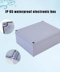 Outdoor Ready 12 By 10 By 4 Inches IP65 ABS Plastic Dustproof Waterproof Junction Box Enclosure for Indoor and Outdoor Conduit Projects