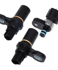 Three Piece Updated Pressure Transducer Sensor Kit For Dodge Ram Chrysler Jeep Automatic Transmissions 45RFE 545RFE 68RFE Input Output Speed Sensor Plug And Play Upgrade Fits 1999 And Up Vehicles shown