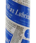 Tube Wax Lubricant For Sanding Belts And Discs Solid Wax Stick in blue and white packaging, 15 oz