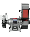 Built Like A Tank One Horsepower Variable Speed Disc Grinder And Belt Sander Combo showcasing 8 inch grinder and 4x36 inch sander.