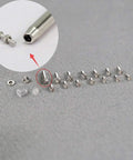 Eyeglasses And Sunglasses Repair Kit With Screws Tweezers Screwdrivers And Stainless Steel Nuts Includes 13 Screw Sizes Handy Multi Tool Gear For Glasses Watches Jewelry And Electronics Easy To Use Must Have shown with screws and nuts detail