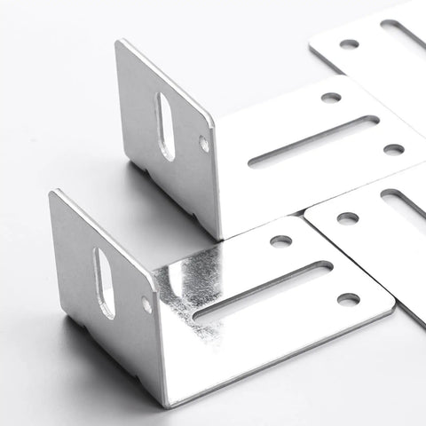 4 Pack Heavy Duty Garage Door Track Jamb Brackets J6 Replacement For Reinforcement And Support Built From Steel Fits Most Doors Up To Two Inches Thick