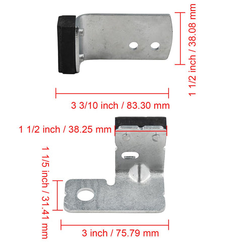 Deck Brake Assembly For 46 Inch Mower Deck Beefed Up Replacement That Fits 983-04511 And 983-04525 Compatible With MTD Cub Cadet Troy Bilt Craftsman Yard Machines Replaces 783-04511 783-04525