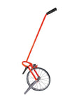 Heavy Duty Three Foot Measuring Wheel With Five Digit Mechanical Counter, featuring a durable design and wide rubber tire for easy tracking.