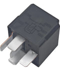 Pack of 2 12V DC 5-Pin Automotive Relay for Car and Truck - High-Performance OEM Direct Replacement for 04727370AA, 5081 B3, V4-1C-12V, Reliable Fuel Pump, Cooling Fan, and Electrical System Relay. Black 12V 5-pin automotive relay with metal terminals