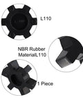 Top Tier L110 Flexible Rubber Spider Insert For L Jaw Coupling With Superior Vibration Damping And Tough Ureane Construction Made To Fit Lovejoy And Woods Industrial Systems Perfectly, NBR rubber material, 1 piece.