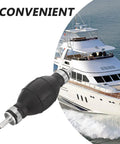 2 Pack Manual Fuel Transfer Siphon Pump With 6mm Tubing Hand Squeeze Bulb Liquid Line Pump For Cars, Boats, Marine, And Outdoor Gear, Easy Pour, Portable Gas Transfer Kit black bulb pump for boat fuel transfer