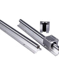 Pro SBR12 Linear Rail System 400mm To 1150mm Length With Two SBR12UU Bearings for CNC router high precision linear guide smooth motion.