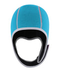2mm Neoprene Diving Hood For Men And Women With Chin Strap UV Protection Warm Water Sports Cap For Surfing Snorkeling And Scuba Diving Light Blue