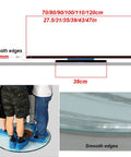 Marble Pattern Lazy Susan Turntable for Dining Tables 10mm tempered glass center plate size dimensions and load test