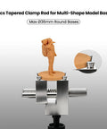 Killer Mini Vise And Badass Clamping Station For Gunpla Model Building with max Ø36mm round base and tapered clamp rod.