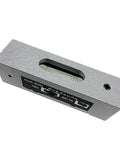 Professional Grade Line Type Spirit Level Delivering Dead Nuts Precision For Surface Flatness And Heavy Machine Alignment Built Like A Tank For Hardcore Site Work Tasks, featuring clear vials and robust metal body.
