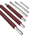 Home Gym Dumbbell To Barbell Connector With Ultra Precision Thread And Non Slip Steel Tube For Easy Weightlifting Swaps Barbell Upgrade