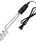 Portable Immersion Water Heater 1000W 110V Submersible Heating Coil with stainless steel coil and power cord for heating water