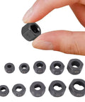 Heavy Duty 10-Piece Impact Nut Remover Set With Storage Box For Stripped Bolts Grab Broken Screws Super Tough No 45 Steel Short Extractor Kit That Slows Down Your Work And Gets You Out of The Jam Fast, 3/8in #5 size