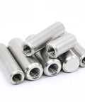 Internal Threaded Dowel Pin Set For Precision Assembly, Blind Locating Pins M6x12x30mm, 304 Stainless Steel, 2 Pieces