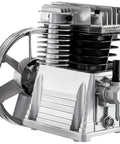 Two Cylinder Air Compressor Head Pump For Excavator Pneumatic System, 3HP 375L, 11 CFM 116 PSI, front view