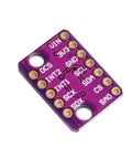 Six DOF Inertial Measurement Sensor Module With Accelerometer And Gyroscope For Dope DIY Robots And Embedded Projects Pro Grade Motion Sensing And Ultra Precise Data purple PCB with labeled pins