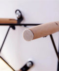 Close-up of Adjustable Screw In Furniture Felt Glides Set 18 20 22 24 28mm for chairs, showing felt tip detail.