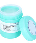 Open container of 100 Gram No Clean Solder Paste For Phone Repair And PCB Rework NC559 28um Formula with low smoke emission