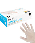 Large 1000 Count Clear Vinyl Disposable Gloves Powder Free Great Fit Tear Resistant Multi Purpose For Cooking Food Prep And Janitorial DINP Free Ambidextrous Comfortable Grip