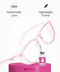 Pink And Clear Safety Glasses Pack Of 2 For Women And Men Scratch Resistant Anti Fog Side Shield Eyewear Durable Eye Protection