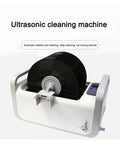 Auto Vinyl Record Cleaning System For LPs And 7 To 12 Inch Pressings With A 90 Degree Flip Tray For Snappy Swaps And Dual Sided Wash Cycles That Keep Your Grooves Slick And Dust Free Without Any Sweaty Manual Scrubbing. Ultrasonic cleaning machine for vinyl records with automatic rotation.