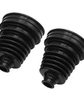 Universal CV Axle Boot Repair Kit featuring knockout durability, black rubber covers for 19mm to 24mm shafts, pack of 2.