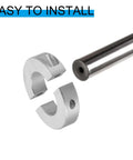 Double Split Shaft Collar 45mm Bore With 80mm Outer Diameter And 22mm Thickness Aluminum Alloy Heavy Duty Locking Collar with tool