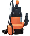 Heavy Duty Submersible Sump Pump With Auto Float Switch And Killer High Flow 0.5Hp Motor for fast drainage solutions.